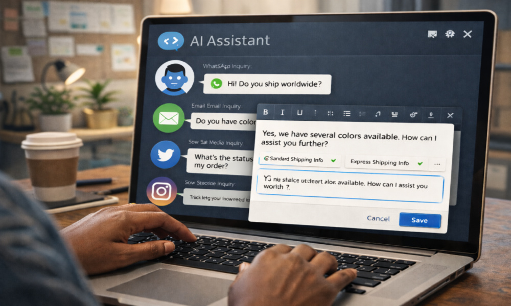 AI Generating Customer Response Templates